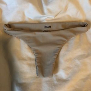 Mikoh Cheeky Bikini Bottoms (beige)